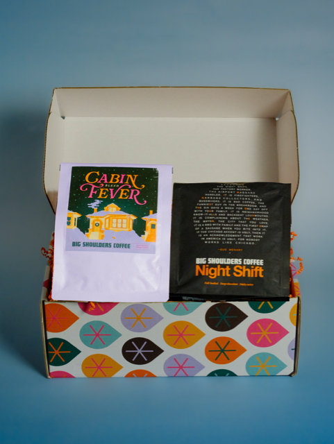 Periwinkle Holiday Gift Box (2 bag coffee)