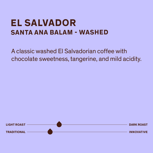 El Salvador - Santa Ana Balam Washed