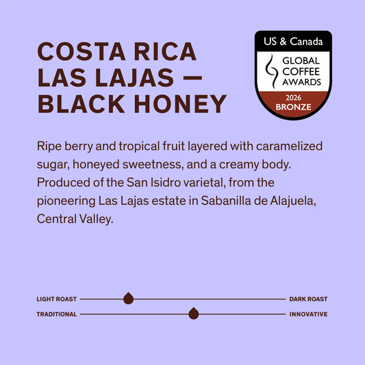 Costa Rica Las Lajas - Black Honey